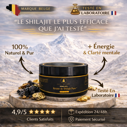 ElixHima — Résine de Shilajit Premium 30g